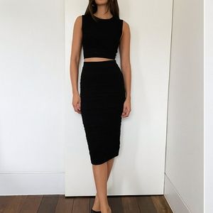 Babaton Pointelle Bodycon Twin Set